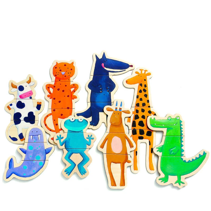 Djeco Magneten Gekke Dieren 3 Djeco Magneten Gekke Dieren