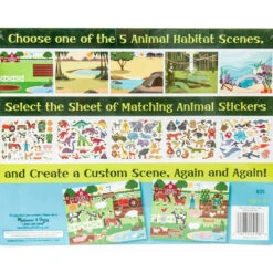 Herbruikbaar Stickerboek - Dieren -Kinderspeelgoedwinkel image 304