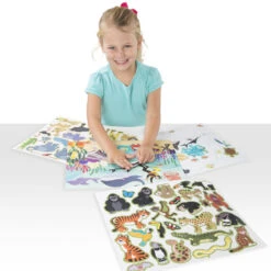 Herbruikbaar Stickerboek - Dieren -Kinderspeelgoedwinkel image 305