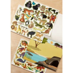 Herbruikbaar Stickerboek - Dieren -Kinderspeelgoedwinkel image 306