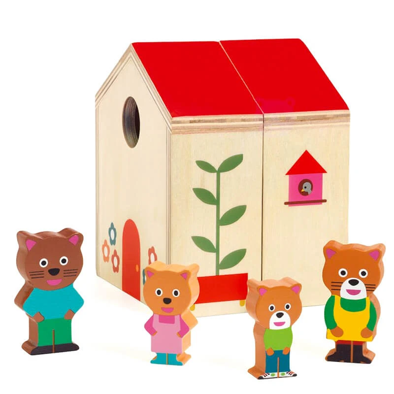 Djeco Mini Huis 4 Djeco Mini Huis - Afbeelding 2