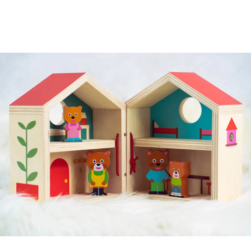 Djeco Mini Huis 5 Djeco Mini Huis - Afbeelding 3