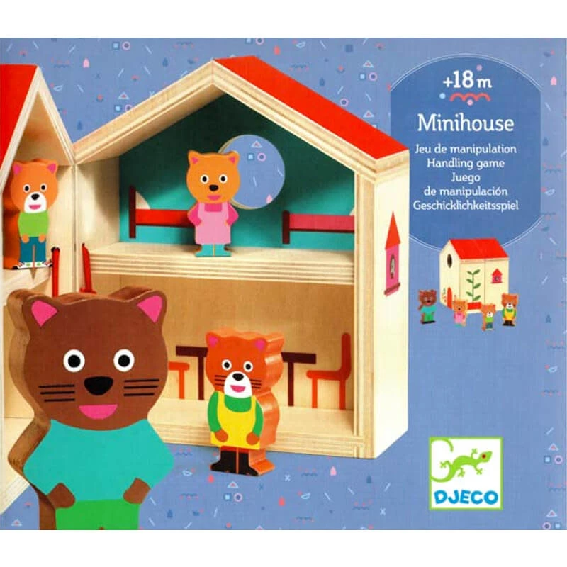 Djeco Mini Huis 6 Djeco Mini Huis - Afbeelding 4