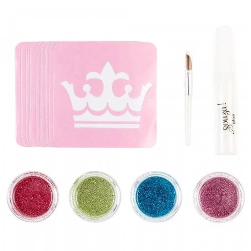 Glitter Tattoo Set 4 Glitter Tattoo Set - Afbeelding 2