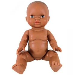 Paola Reina Pop Gordi Meisje Donker / Blauwe Ogen (ongekleed)