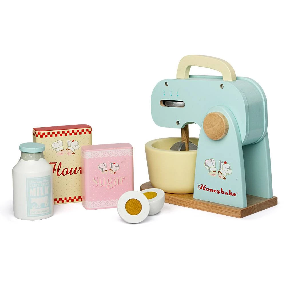 Le Toy Van Honeybake Houten Mixer Set 3 Le Toy Van Honeybake Houten Mixer Set