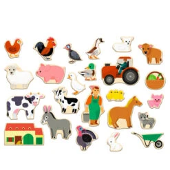 Djeco Magneten Boerderij 'Farmix' -Kinderspeelgoedwinkel image 484