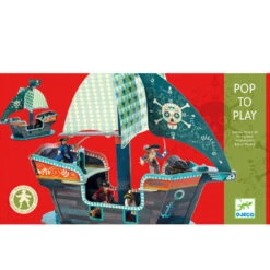 Djeco 3D Piratenschip -Kinderspeelgoedwinkel image 523