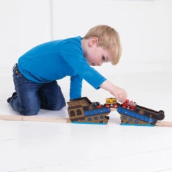 BIGJIGS Schip Wrak Brug Uitbreiding -Kinderspeelgoedwinkel image 526