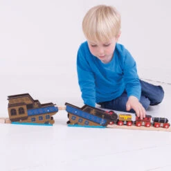 BIGJIGS Schip Wrak Brug Uitbreiding -Kinderspeelgoedwinkel image 527