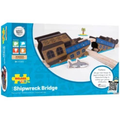 BIGJIGS Schip Wrak Brug Uitbreiding -Kinderspeelgoedwinkel image 528