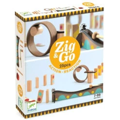Djeco Zig & Go Actie-reactie Parcours (25-delig)