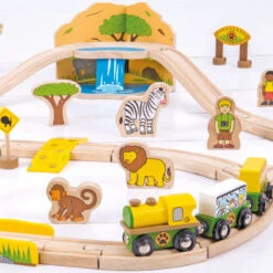 BIGJIGS Safari Treinset -Kinderspeelgoedwinkel image 548