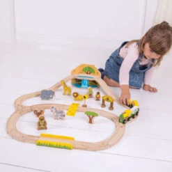 BIGJIGS Safari Treinset -Kinderspeelgoedwinkel image 549