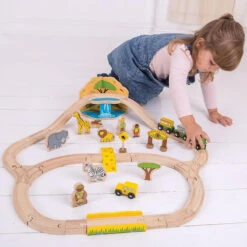 BIGJIGS Safari Treinset -Kinderspeelgoedwinkel image 550