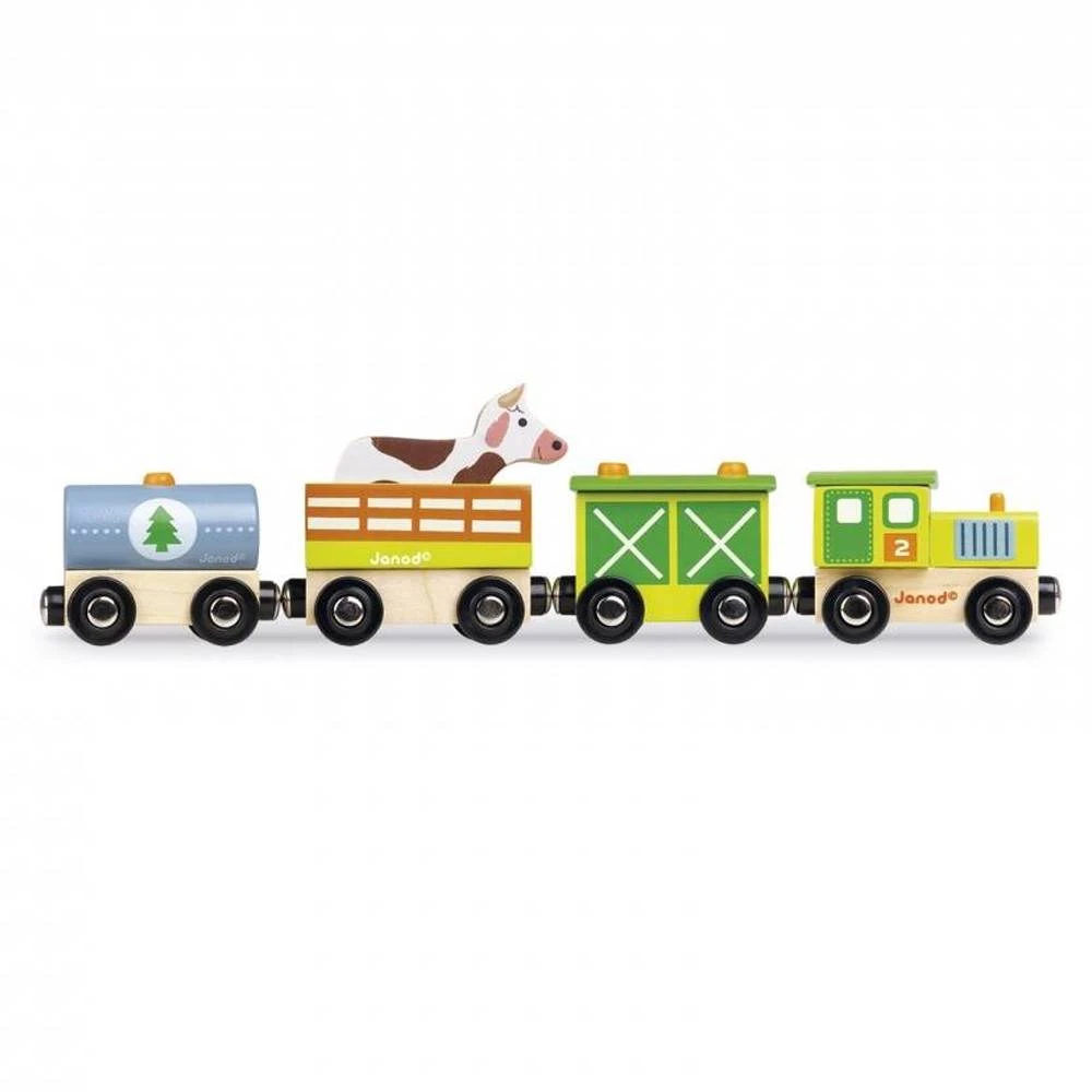 Janod Story Trein Boerderij 3 Janod Story Trein Boerderij