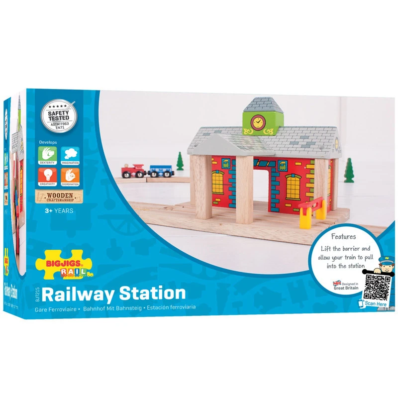 BIGJIGS Treinstation 7 BIGJIGS Treinstation - Afbeelding 5