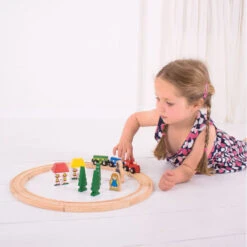 BIGJIGS Mijn Eerste Trein Set -Kinderspeelgoedwinkel image 608