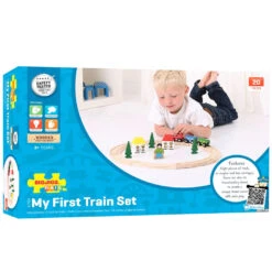 BIGJIGS Mijn Eerste Trein Set -Kinderspeelgoedwinkel image 611