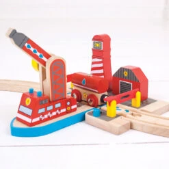 BIGJIGS Brandweer Haven Uitbreiding -Kinderspeelgoedwinkel image 630