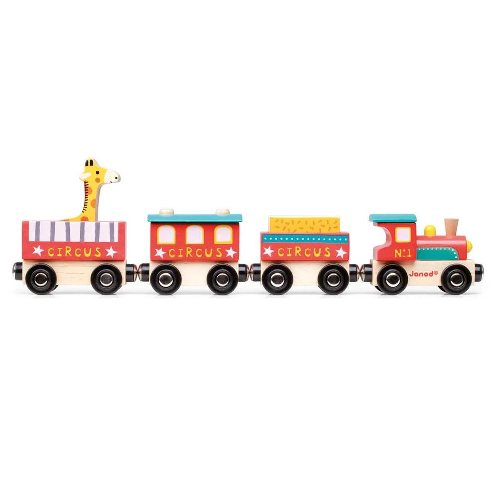 Janod Story Trein Circus 3 Janod Story Trein Circus