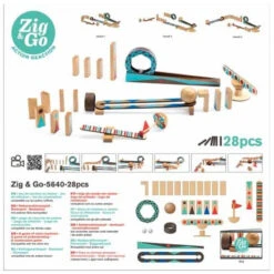 Djeco Zig & Go Actie-reactie Parcours (28-delig) -Kinderspeelgoedwinkel image 672