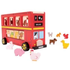 BIGJIGS Red Bus Sorter