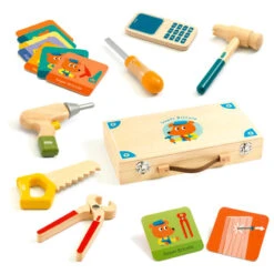 Djeco Gereedschapskoffer 10 Djeco Gereedschapskoffer -Kinderspeelgoedwinkel image 688
