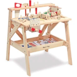 Houten Werkbank Met Accessoires 12 Houten Werkbank Met Accessoires -Kinderspeelgoedwinkel image 708