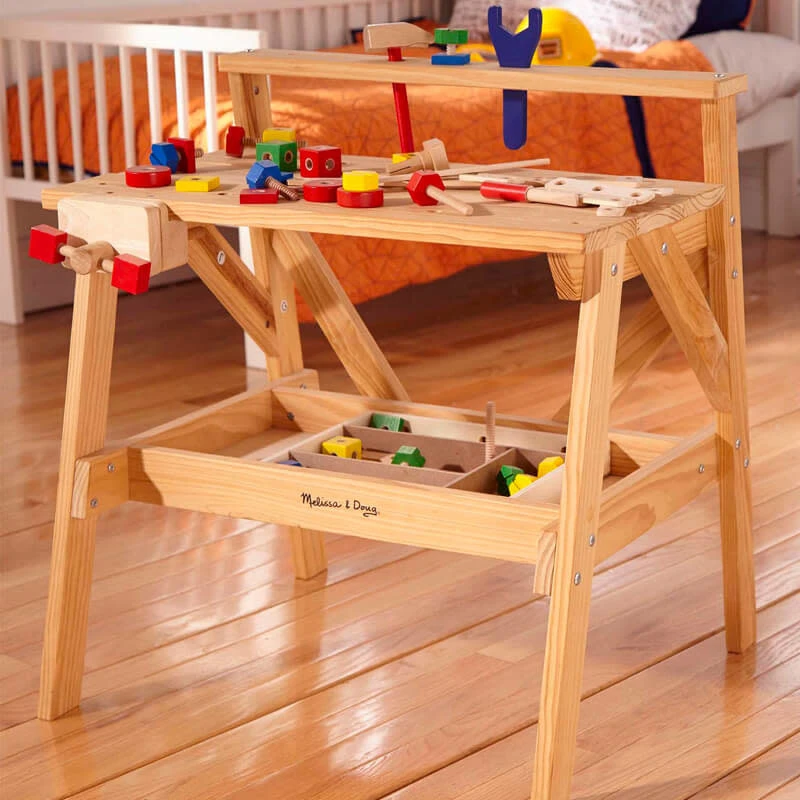 Houten Werkbank Met Accessoires 9 Houten Werkbank Met Accessoires - Afbeelding 7