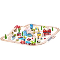 BIGJIGS Stad En Land Treinset -Kinderspeelgoedwinkel image 753