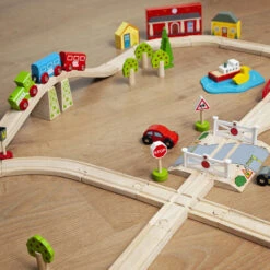 BIGJIGS Stad En Land Treinset -Kinderspeelgoedwinkel image 756