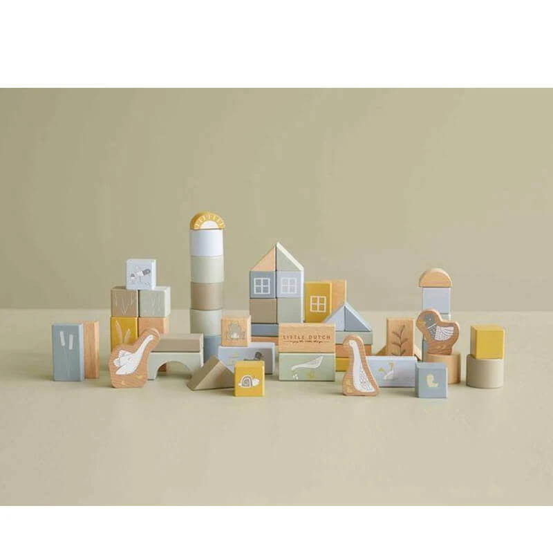 Little Dutch Houten Blokken Little Goose 2+ 5 Little Dutch Houten Blokken Little Goose 2+ - Afbeelding 3