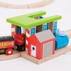 BIGJIGS Trein Wasstraat 12 BIGJIGS Trein Wasstraat -Kinderspeelgoedwinkel image 772