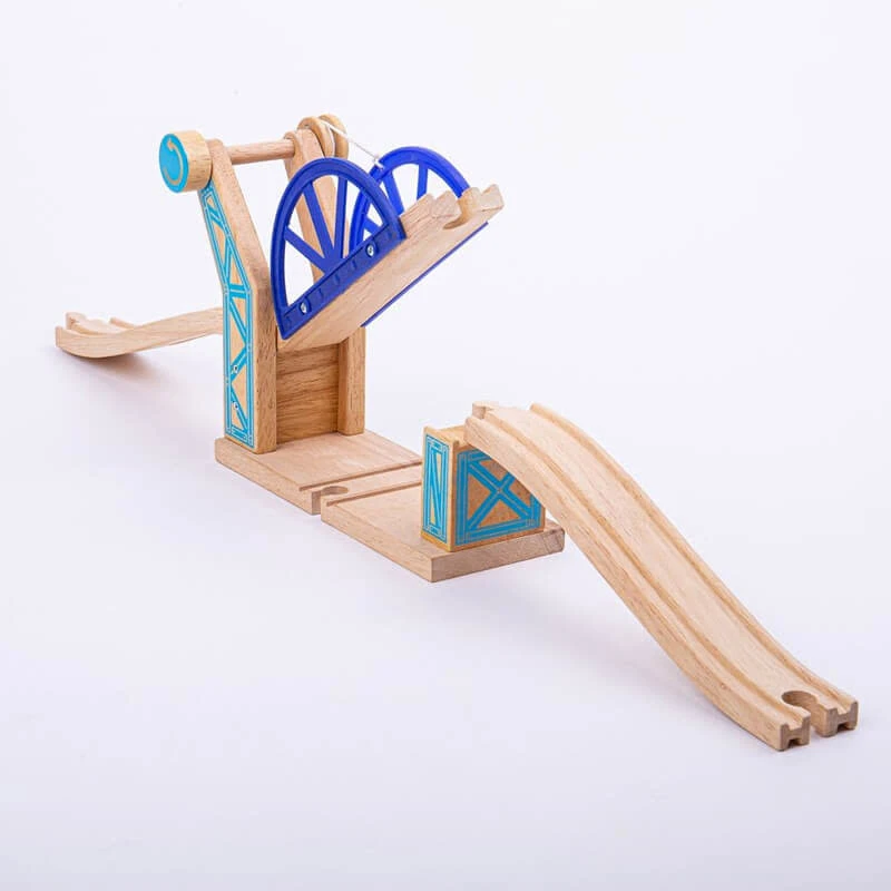 BIGJIGS Treinbaan Ophaalbrug 5 BIGJIGS Treinbaan Ophaalbrug - Afbeelding 3