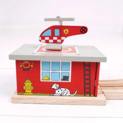 BIGJIGS Brandweer Remise Uitbreiding 9 BIGJIGS Brandweer Remise Uitbreiding -Kinderspeelgoedwinkel image 817