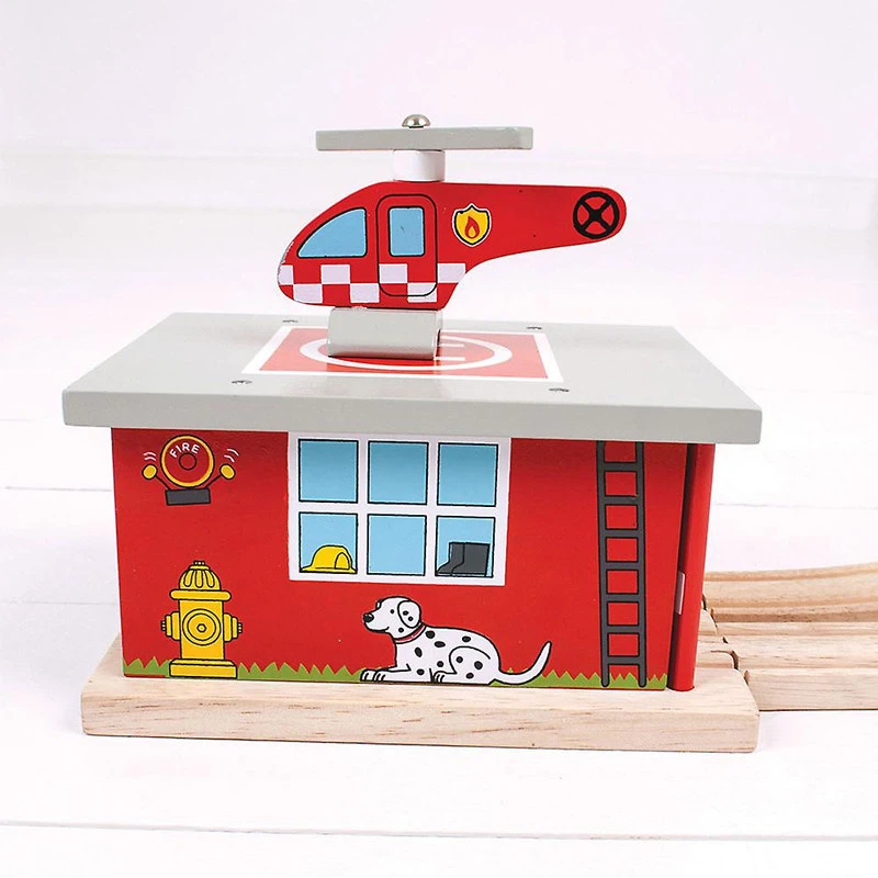 BIGJIGS Brandweer Remise Uitbreiding 5 BIGJIGS Brandweer Remise Uitbreiding - Afbeelding 3