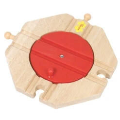 BIGJIGS Treinbaan Kruispunt Draaipaneel