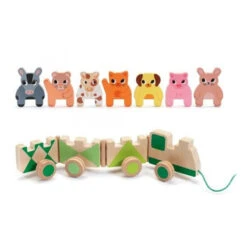 Djeco Dierentrein Trainimo Boerderij 18m+ -Kinderspeelgoedwinkel image 871