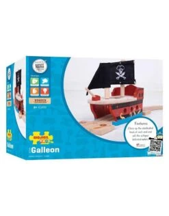 BIGJIGS Piratenschip Tunnel -Kinderspeelgoedwinkel image 880