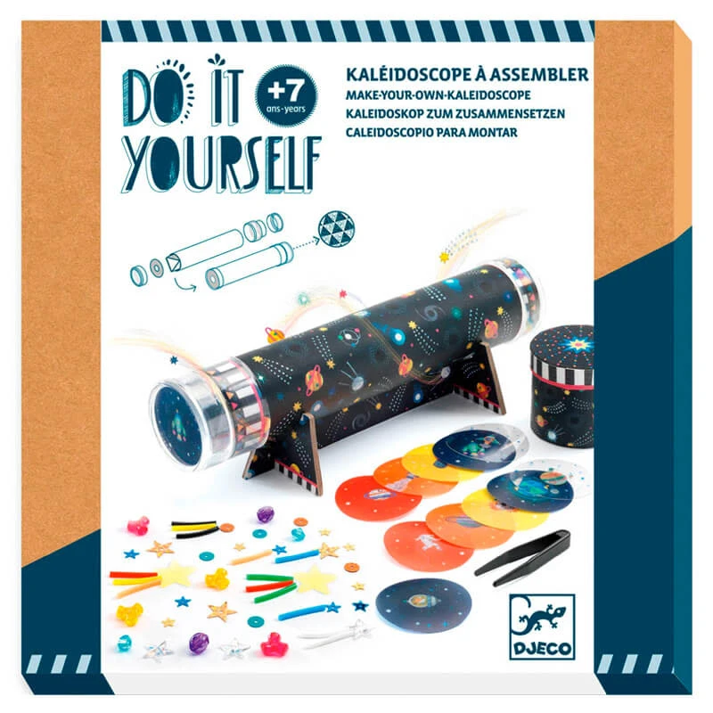 Djeco Do It Yourself - Caleidoscoop Space 4 Djeco Do It Yourself - Caleidoscoop Space - Afbeelding 2