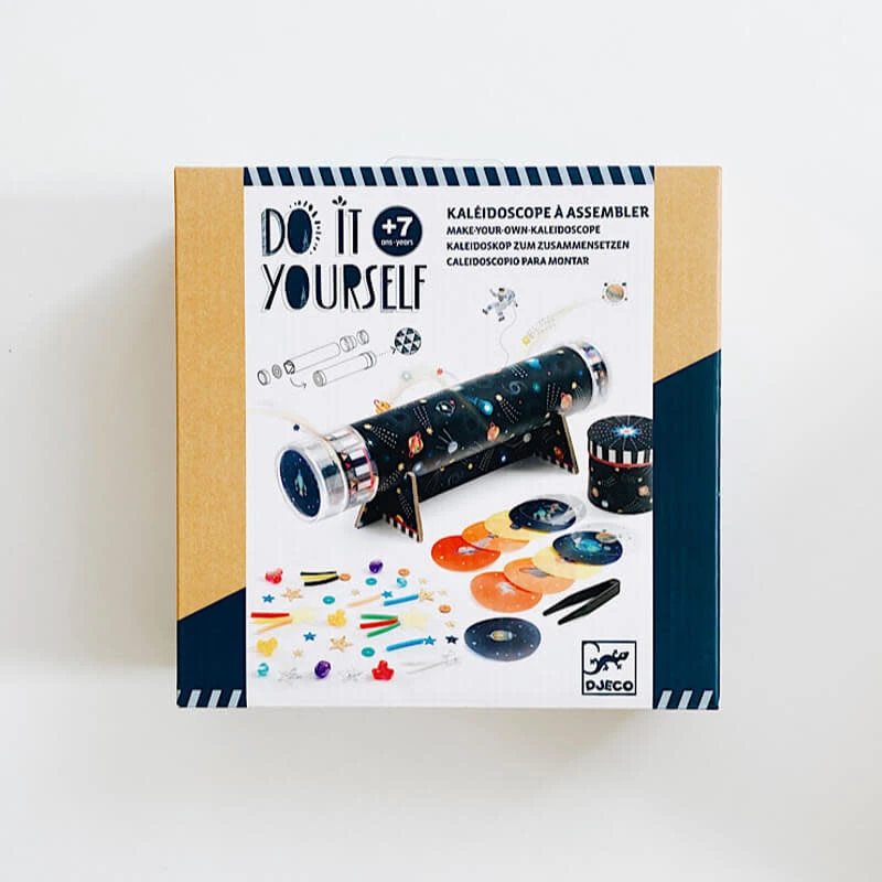 Djeco Do It Yourself - Caleidoscoop Space 6 Djeco Do It Yourself - Caleidoscoop Space - Afbeelding 4