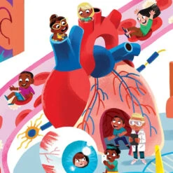 Crocodile Creek Silhouet Puzzel - Wetenschaps Museum (48st) 4+ -Kinderspeelgoedwinkel image 953