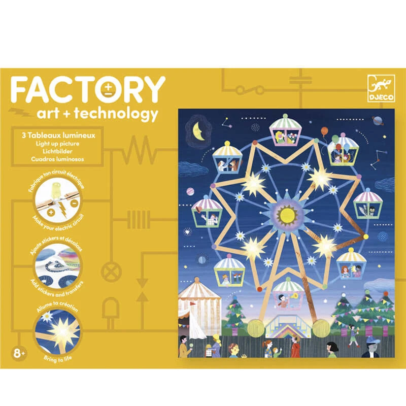 Djeco Factory Art + Technology Pretpark 4 Djeco Factory Art + Technology Pretpark - Afbeelding 2